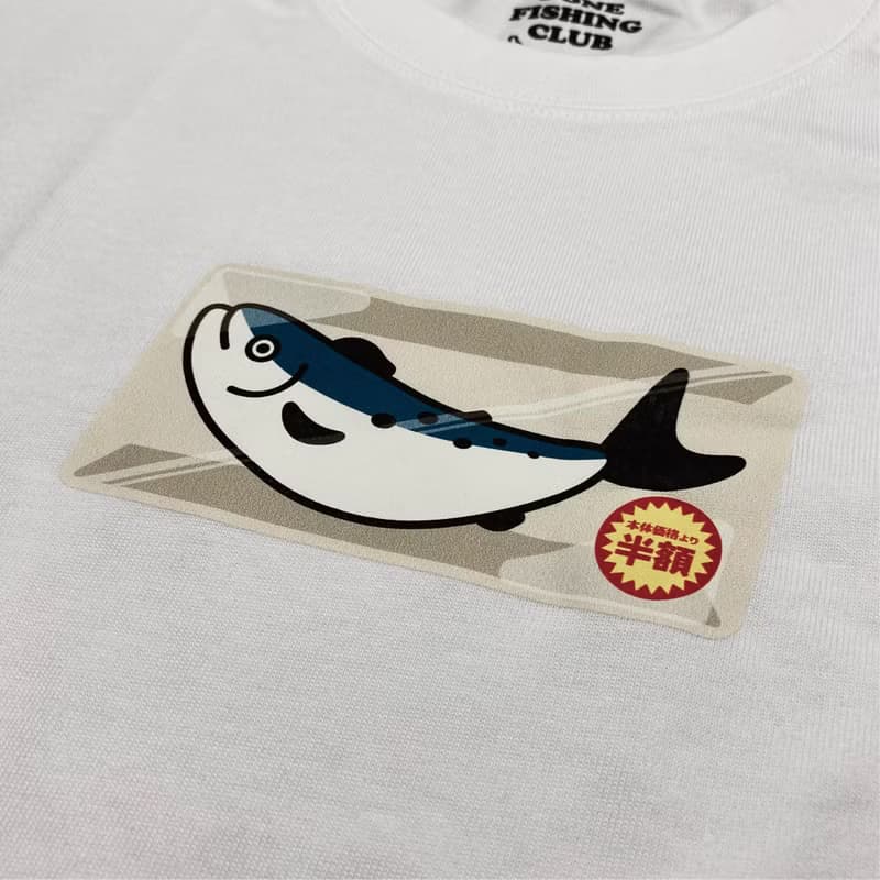 鯖魚 中性短袖T恤 8色男女同款 釣魚俱樂部