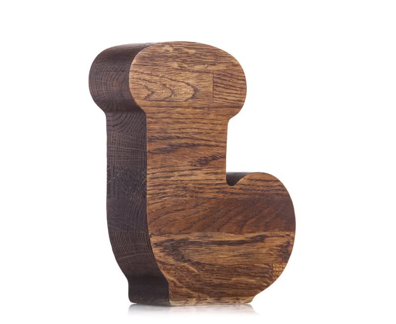 Personalized baby shower gift Wood piggy bank LETTER Custom first birthday gift