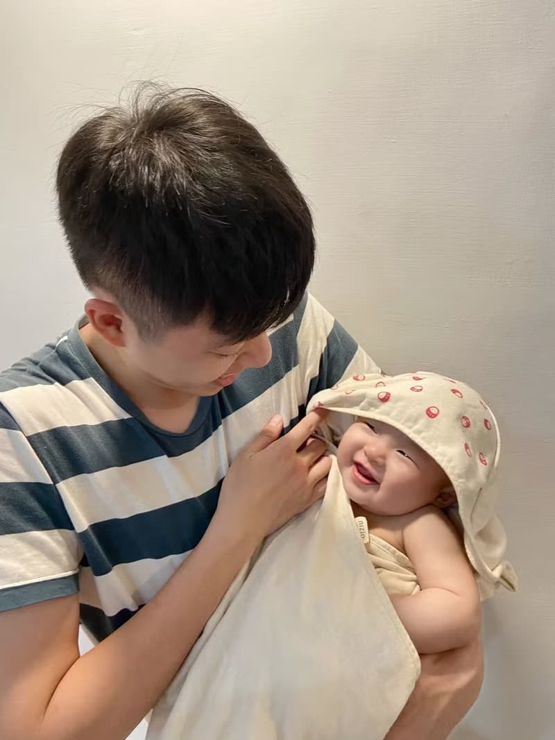 Nizio招福小飛成長浴巾--小小兔