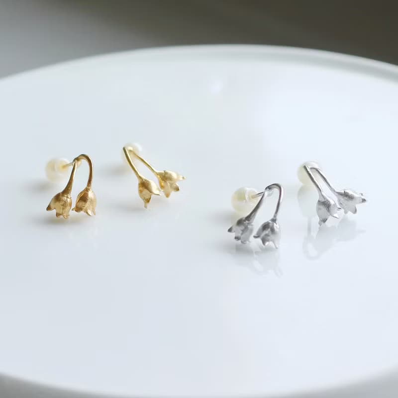 鈴蘭耳環