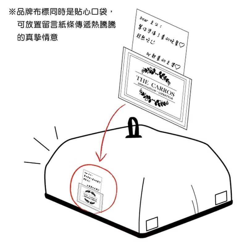 THE CARROS 卡蘿 保溫餐蓋(魚盤蓋)小盆栽