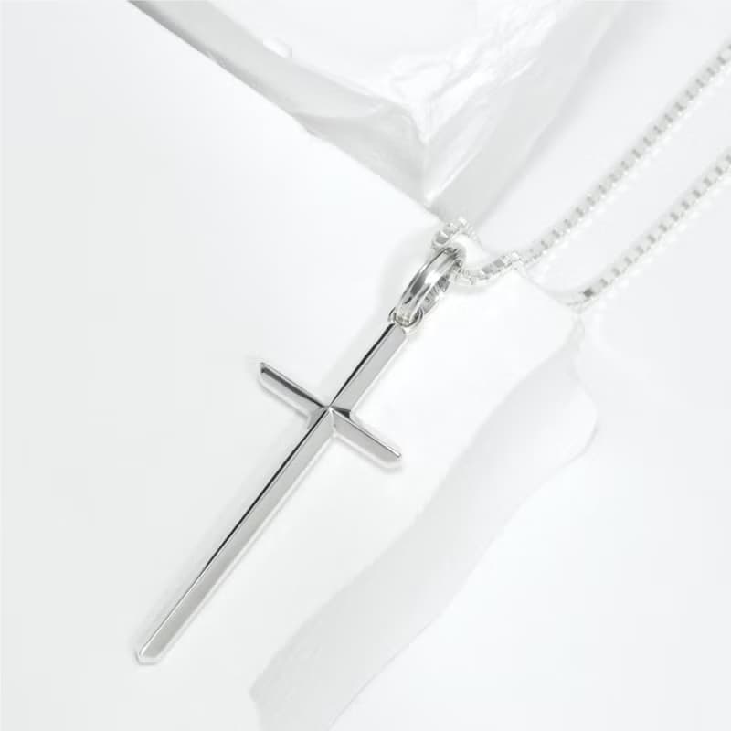 山脈十字架墜-男款