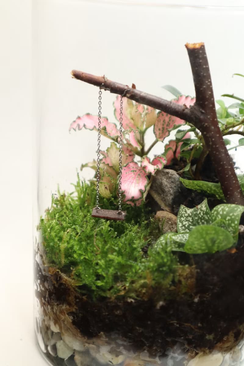 【微景觀】童年之秋 - 苔蘚組盆/公園/交換禮物/生日禮物