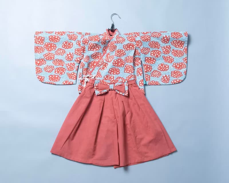淺草振袖和服-訂製 幾何29vs棉麻29 嬰幼兒 寶寶 兒童 日本 和服