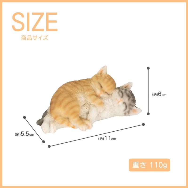デバリエ 【正規品】猫の置物 サバトラ 茶トラ カップラーメン マグネット レジン製 ギフト かわいい 誕生日プレゼント  (おやすみy)cb018