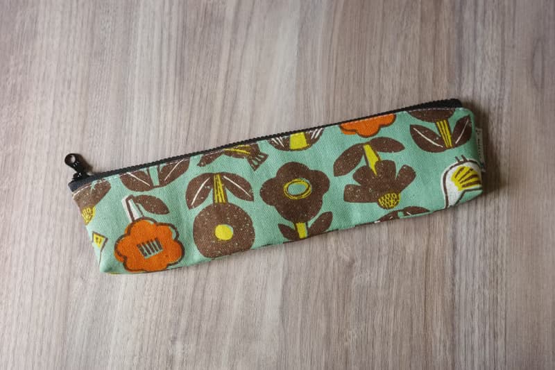 花園與鳥兒 綠 - 餐具袋 環保餐具袋 | 海柏手作