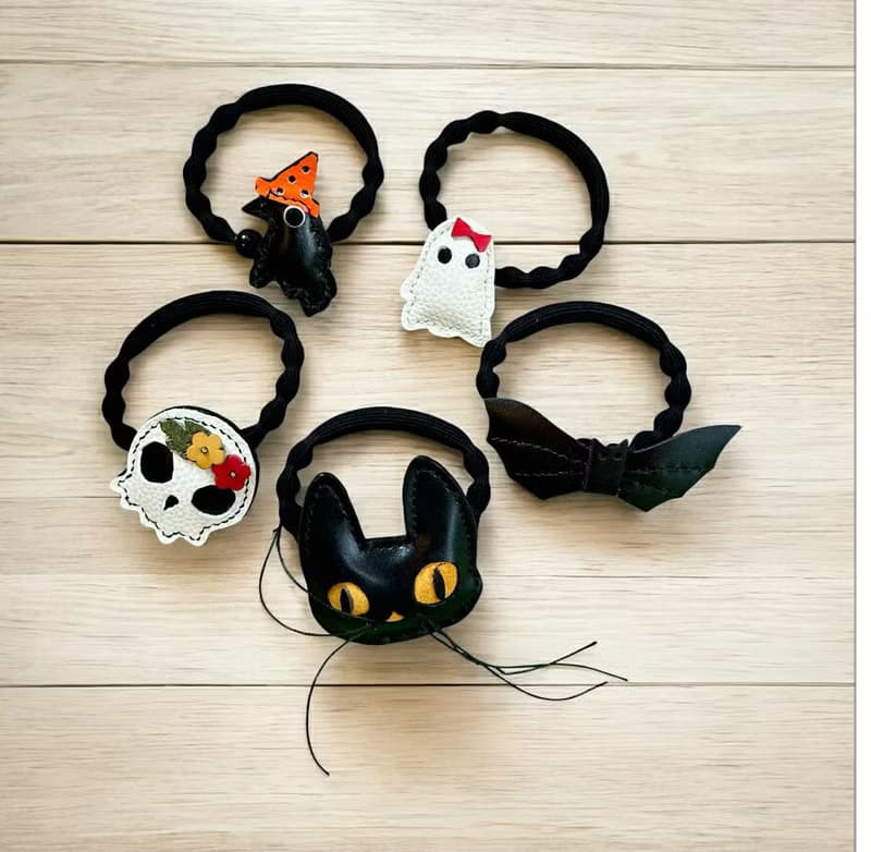 Genuine Leather Hair Tie