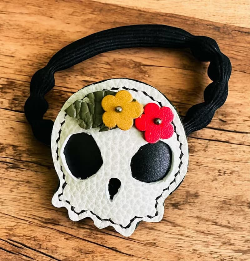 Genuine Leather Hair Tie