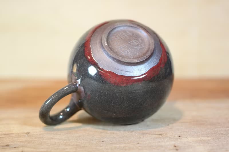 【母親節禮物】銅紅釉 柴燒茶壺 名家葉敏祥手作 安心出貨