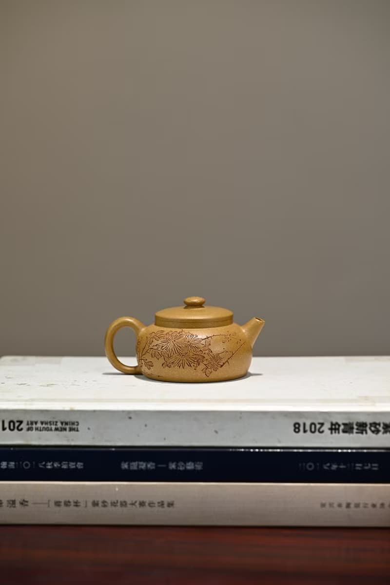 五福巨輪五式 容量120cc段泥線條流暢順滑造型簡潔質朴充滿古拙韻