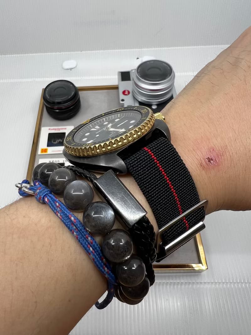 法國海軍傘兵錶帶 Tudor Rolex 適用 20mm 22mm 彈性帆布錶帶