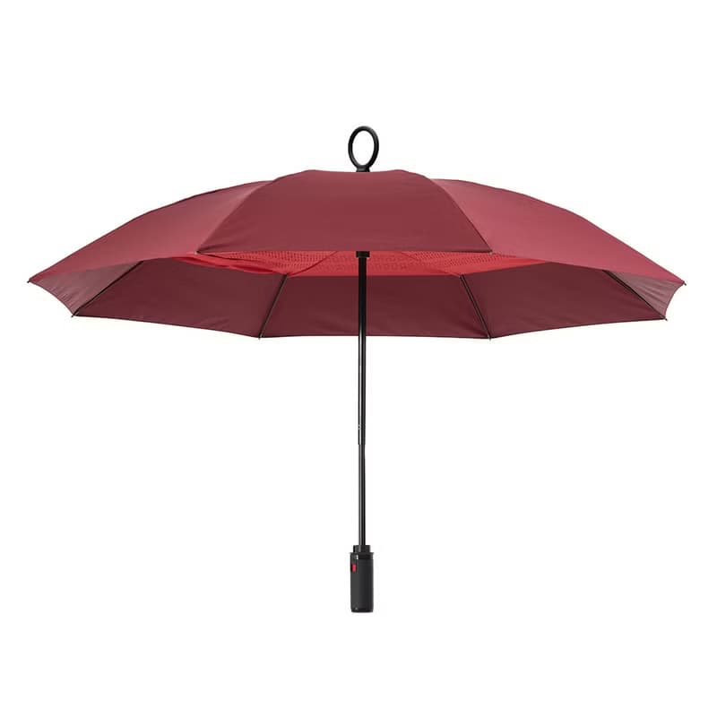 美而耐【反向傘-紅面紅底】一秒收傘 反向聚雨水 抗風防潑 傘面大