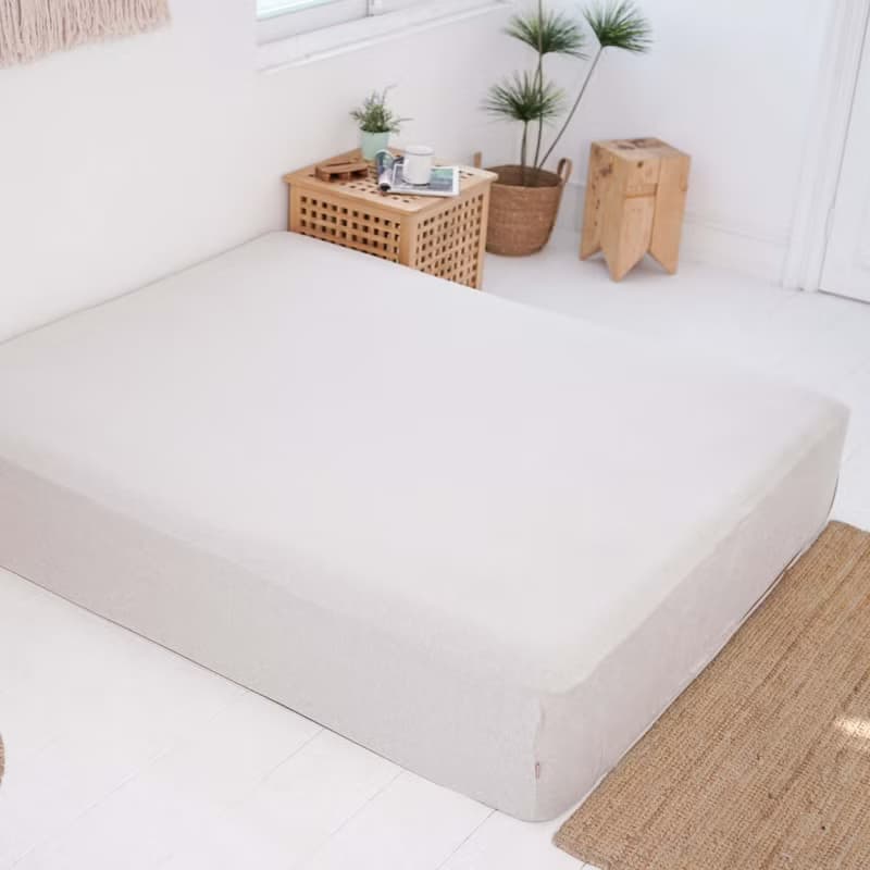 (雙人)MIT有機棉狐狸剪花寢具組-點點灰∣四件組