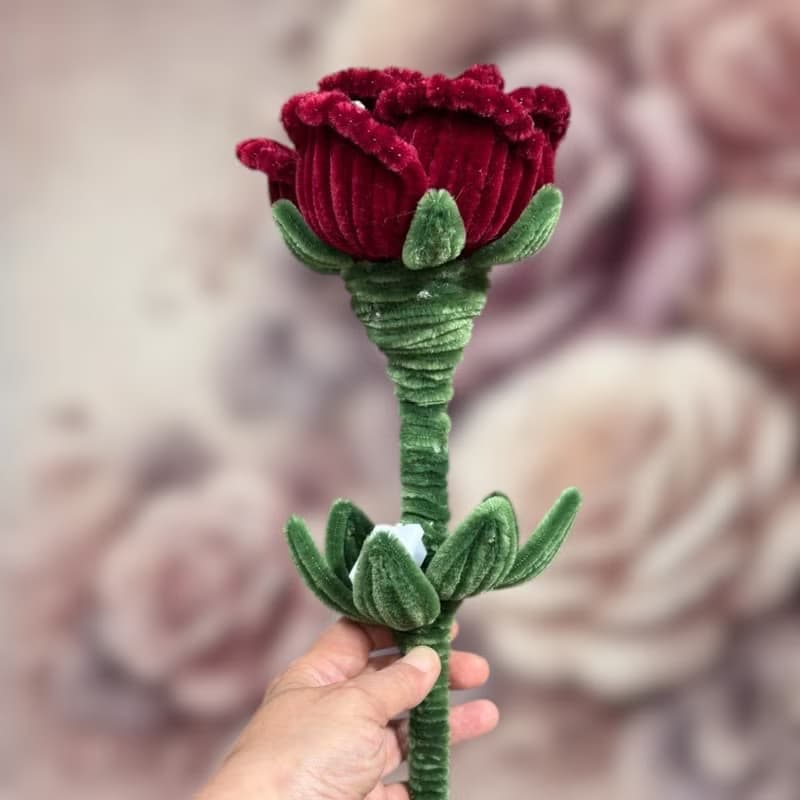 大型玫瑰花束燈單支, 畢業禮, 生日禮,情人節花束