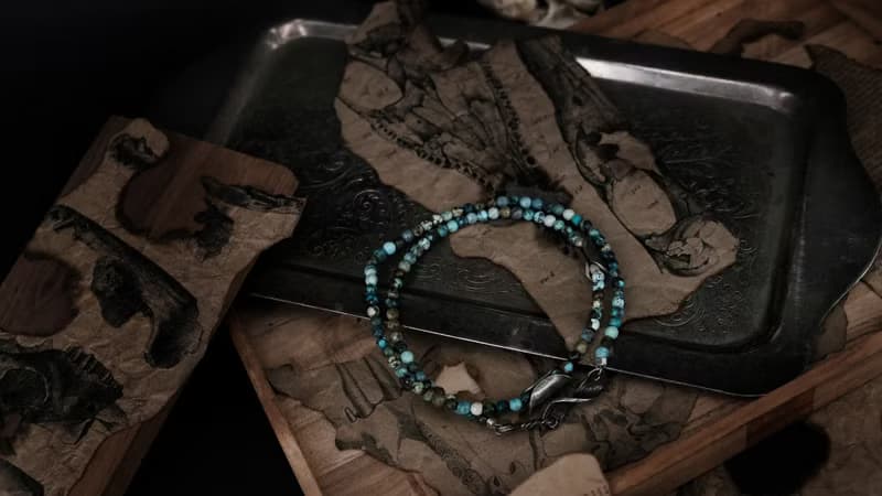 【山骸紀】紀錄者—綠松石硬幣手鍊