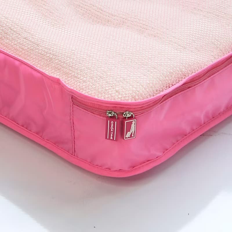 行李箱衣物收納袋-大 積木堆疊收納網袋 旅行收納袋 加厚高丹數