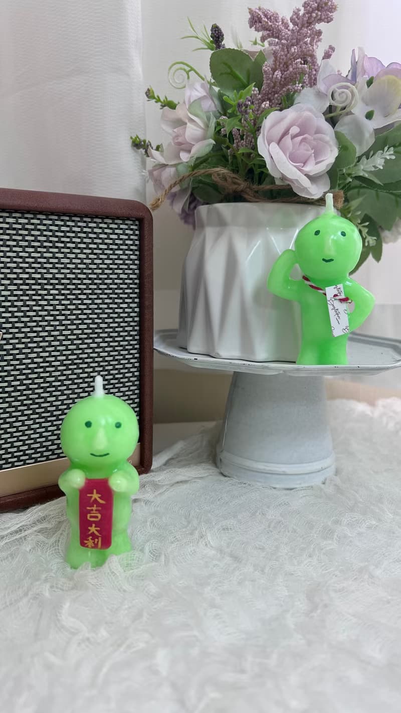 手捏角落君香氛蠟燭