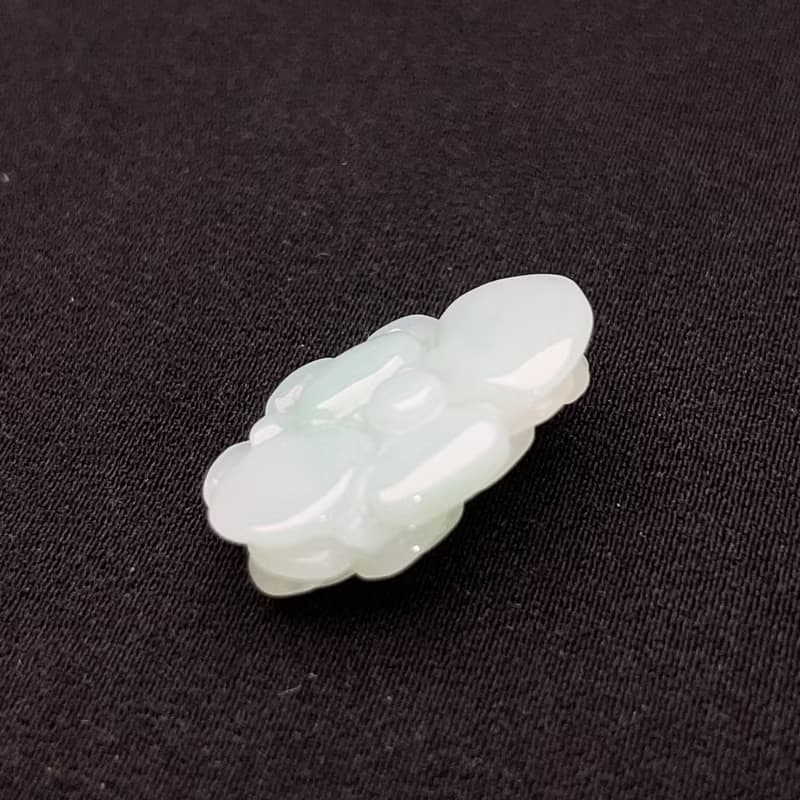 冰飄綠翡翠牡丹花 | 天然緬甸玉翡翠A貨 | 送禮