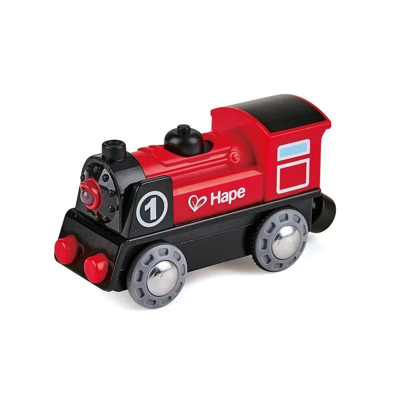 【禮物】德國Hape 電動復古小火車(電動小火車)