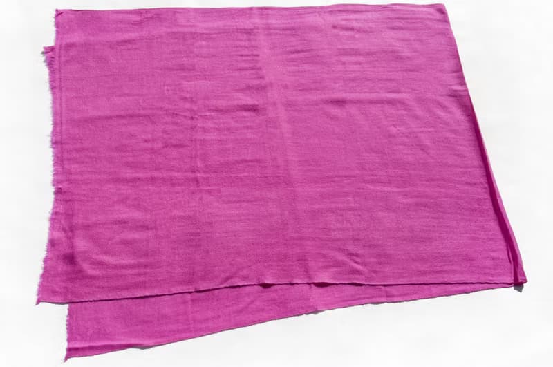 喀什米爾Cashmere/羊絨圍巾/純羊毛圍巾披巾/戒指絨披肩-櫻花粉紅