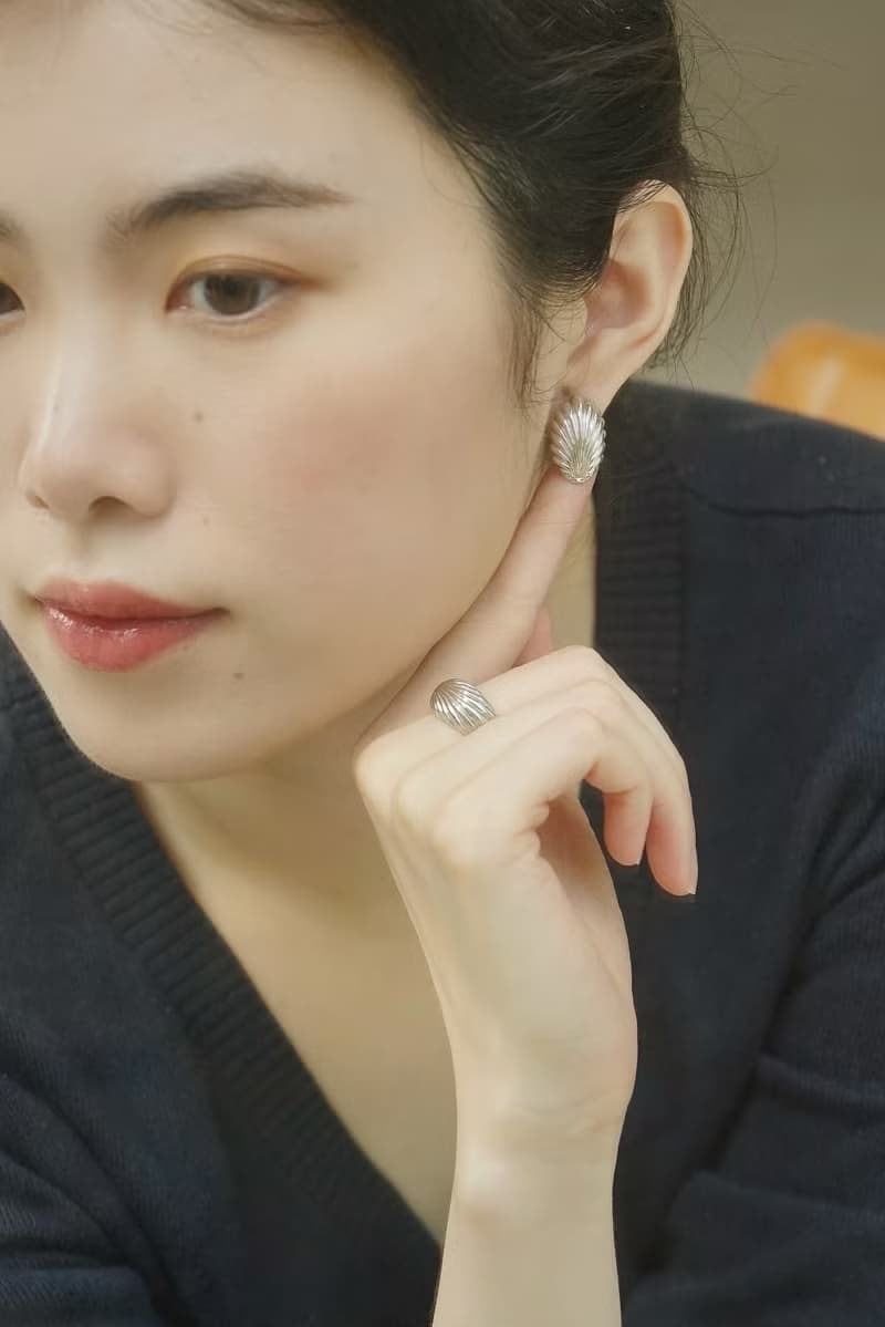 妳好, 瑪德蓮 古典耳釘 銀鍍白金 優雅 復古