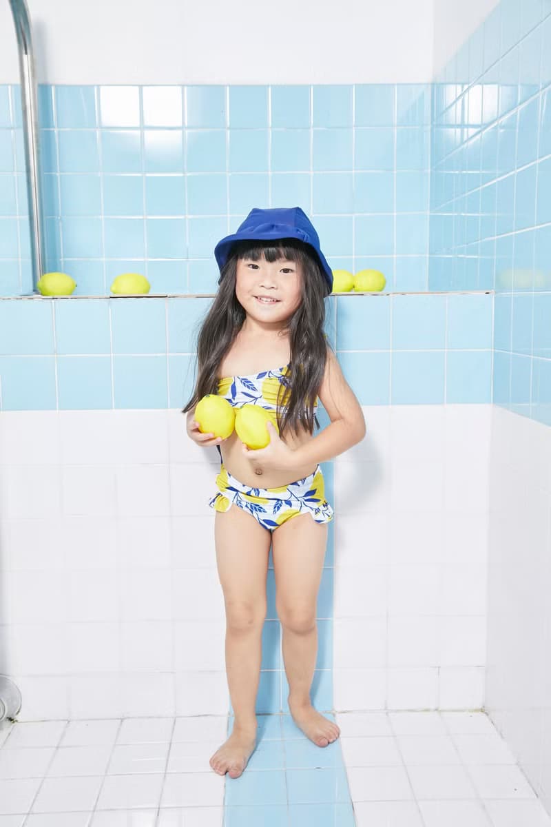 Sexy Tie : Kids Two Pieces : Lemon