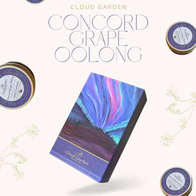 葡萄烏龍 | 雙重享受 | 巨峰烏龍茶