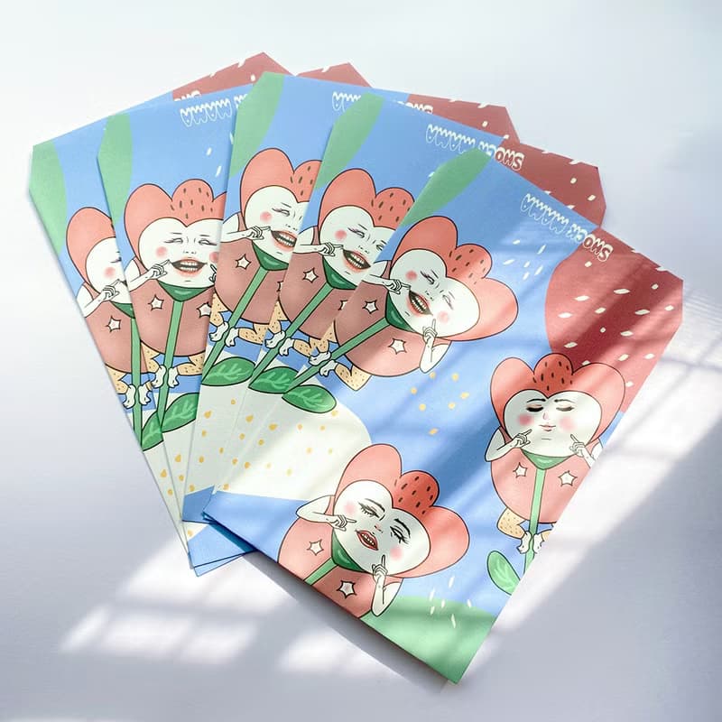 花轟了 / 中包裝袋 紙袋 信封 5入