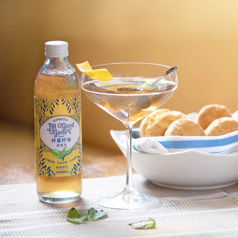 世界康普茶大賽銀獎-All Good Gene's 經典原味康普茶12瓶/ 300ml