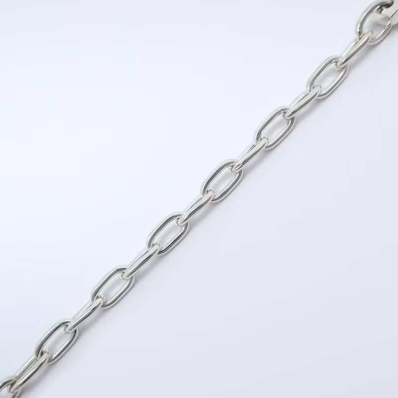 【日本直送】グッチ GUCCI ロゴプレート ブレスレット シルバー925 約19.8g ユニセックス【中古】