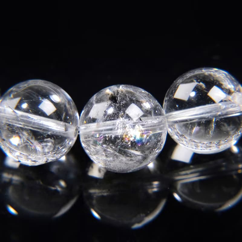 一圖一物│#582 10.5mm 喜瑪拉雅共生礦水晶手鍊 超稀有 高頻能量