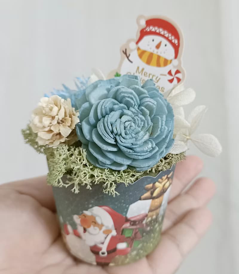 馬年開運春年節花禮盒 索拉擴香蛋糕花美拉德 春聯紅包開幕生日