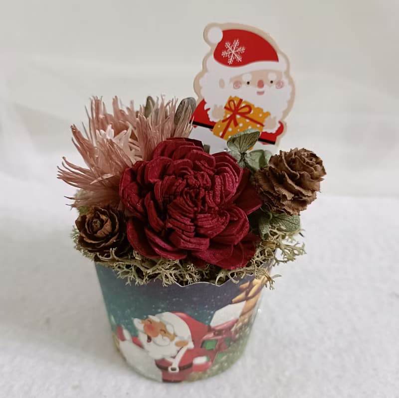 馬年開運春年節花禮盒 索拉擴香蛋糕花美拉德 春聯紅包開幕生日