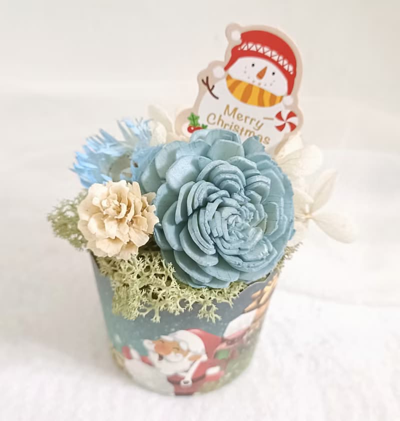 馬年開運春年節花禮盒 索拉擴香蛋糕花美拉德 春聯紅包開幕生日