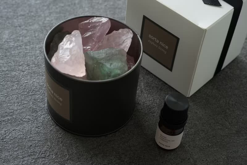 粉晶 螢石擴香燈 礦石香氛燈系列