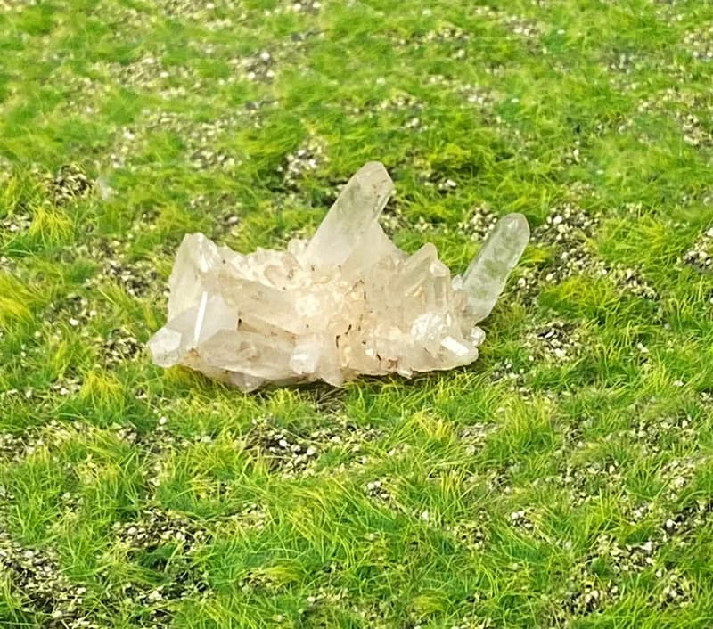 天然原礦能量白水晶簇 療癒 開運 消磁手鍊 快速出貨 入厝禮物