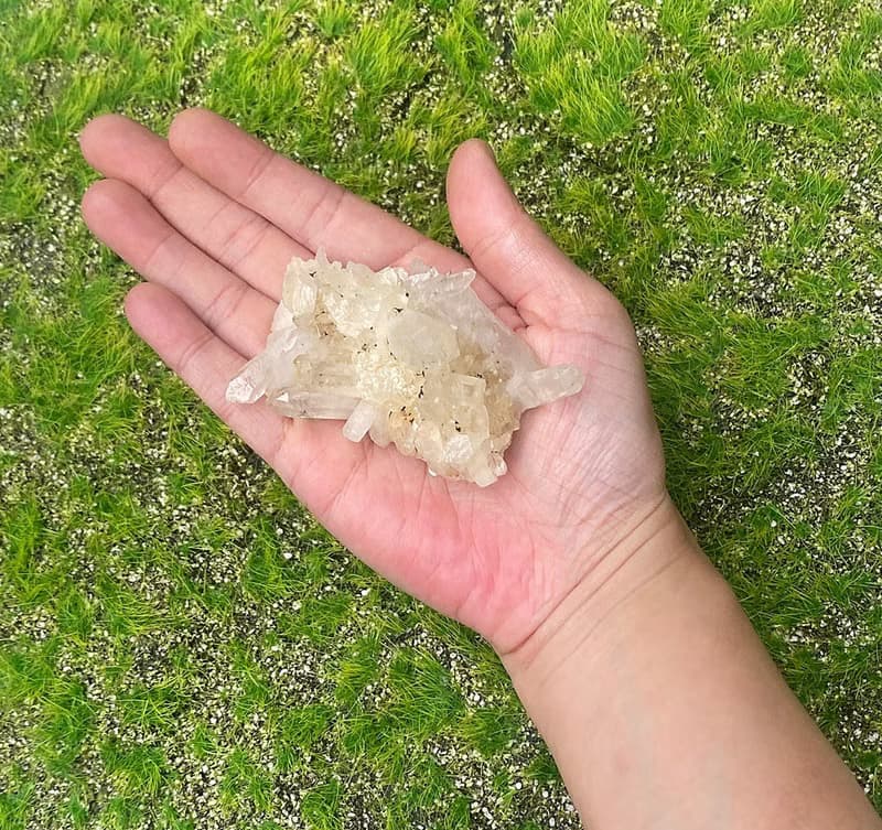 天然原礦能量白水晶簇 療癒 開運 消磁手鍊 快速出貨 入厝禮物