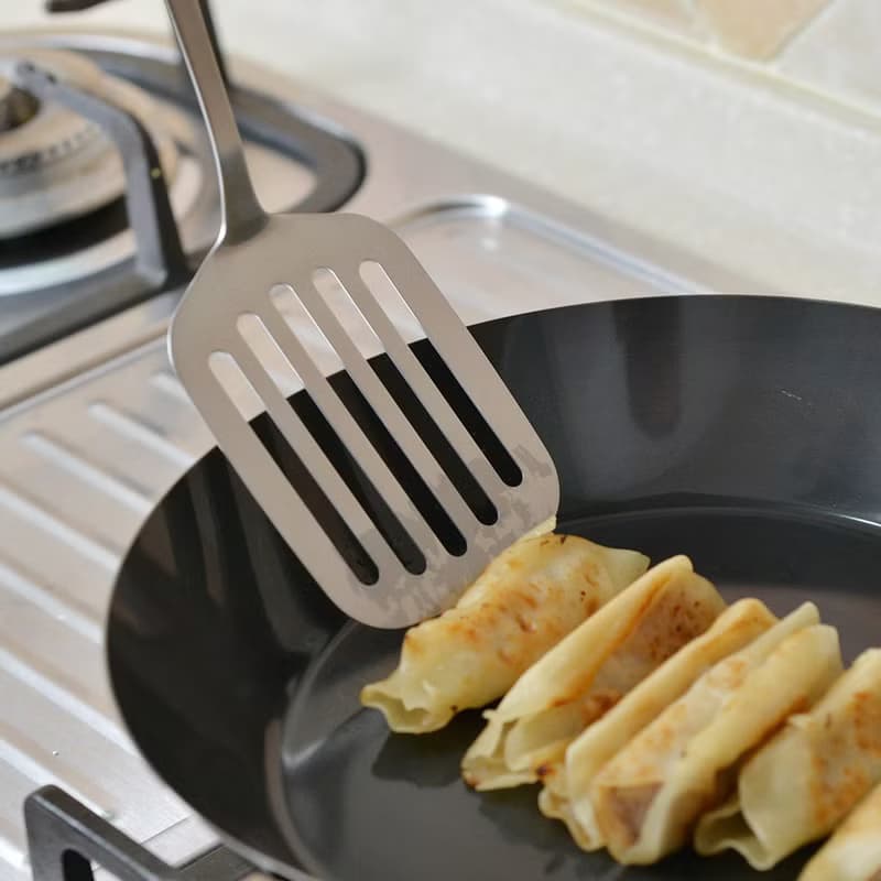 日本高桑金屬 日製不鏽鋼輕薄煎匙-大