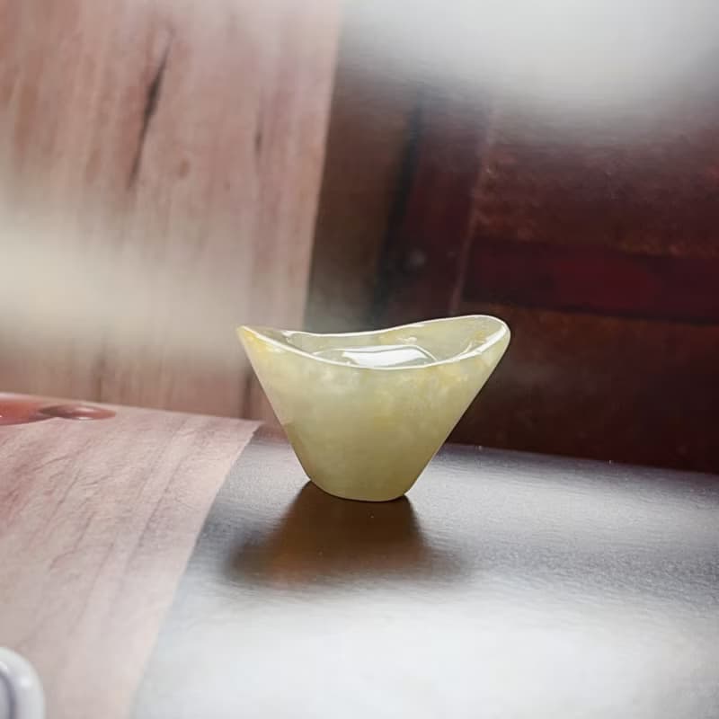 飄黃翡翠元寶| 天然緬甸玉翡翠A貨 | 送禮