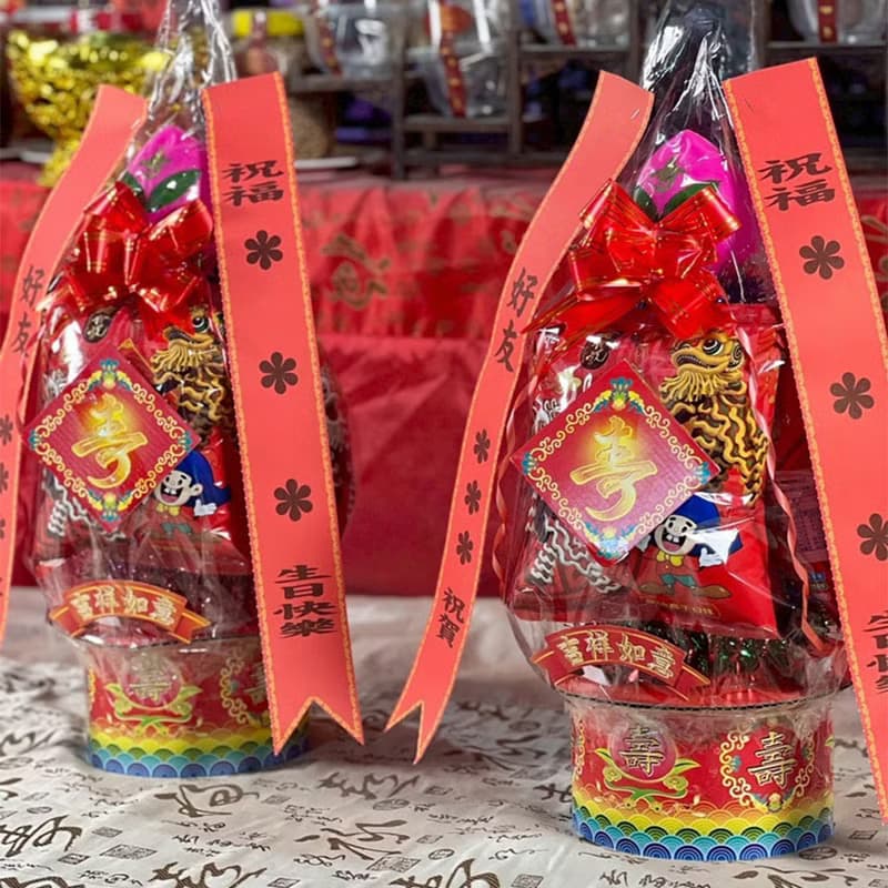 【老食說】乖乖迷你壽塔(1尺2)