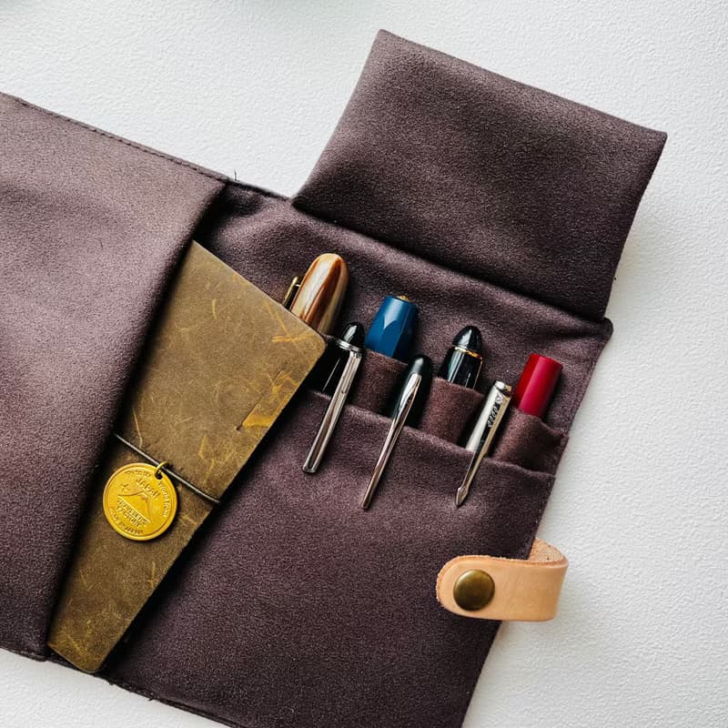 Kyokuhaku 4入筆袋-窗花