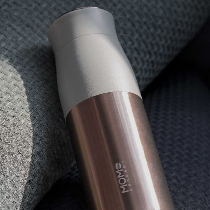日本 MOMOCONCEPT Lupinus 保溫杯 玫瑰金瓶身 400ml 5 色可選