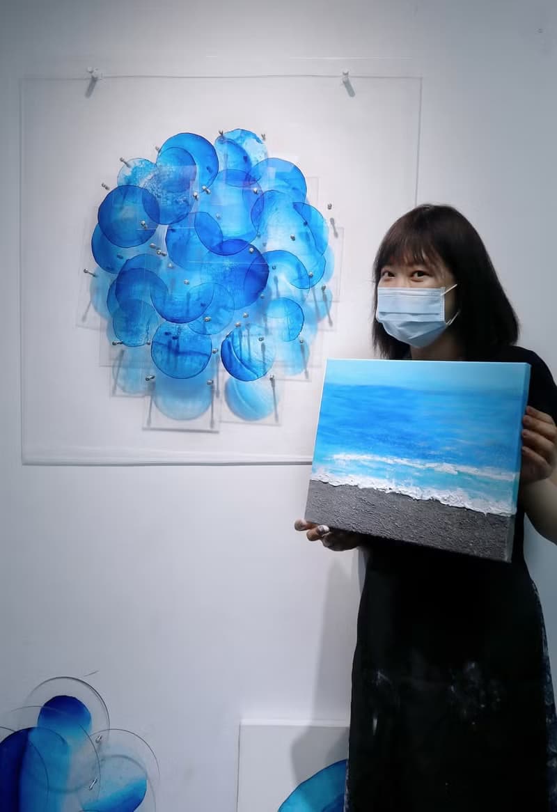 【體驗】海光 療癒 掛畫 壓克力畫 氣氛 海洋 風景 體驗 禮物 擺飾 聚會