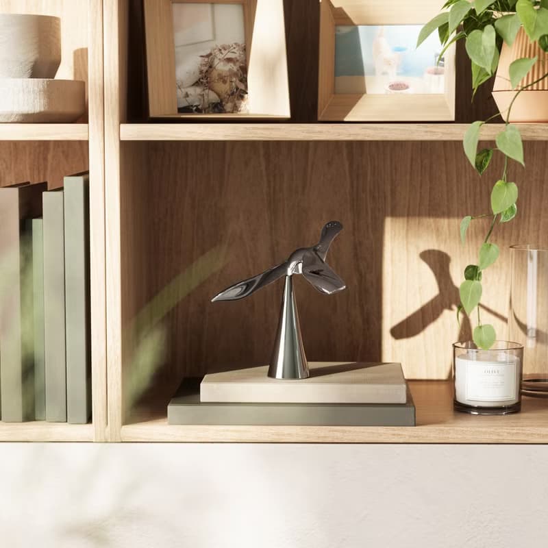 【Umbra】Tipsy平衡鳥開瓶器(亮銀) | 碗盤收納