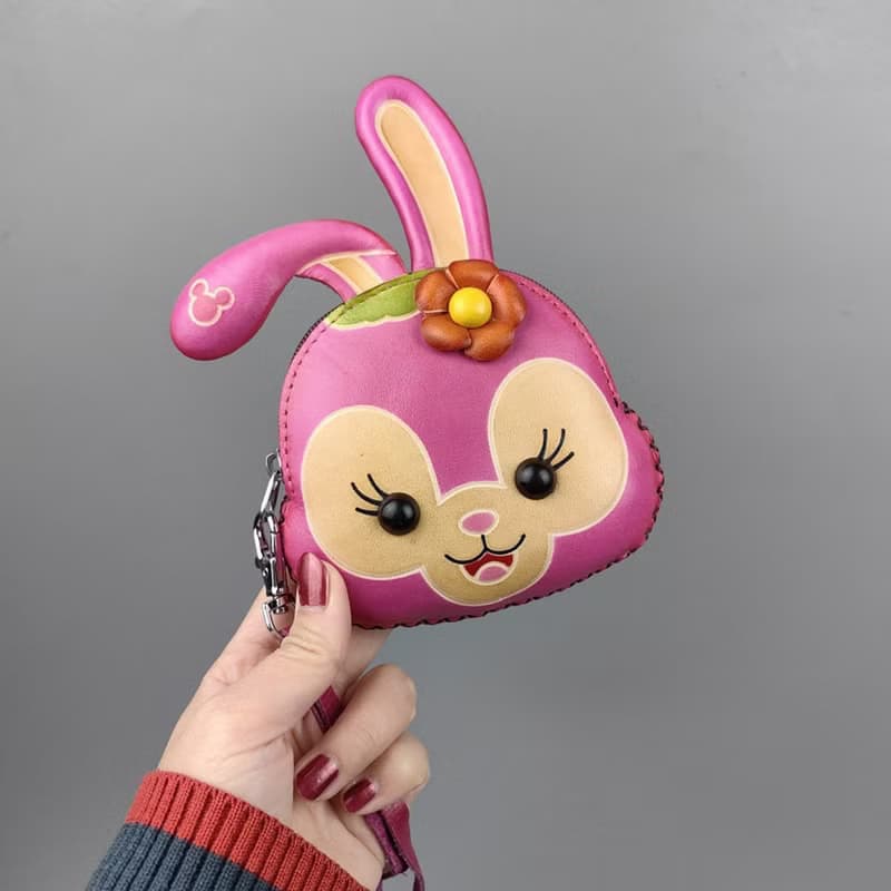真皮可愛小錢包 零錢包 女生隨身包