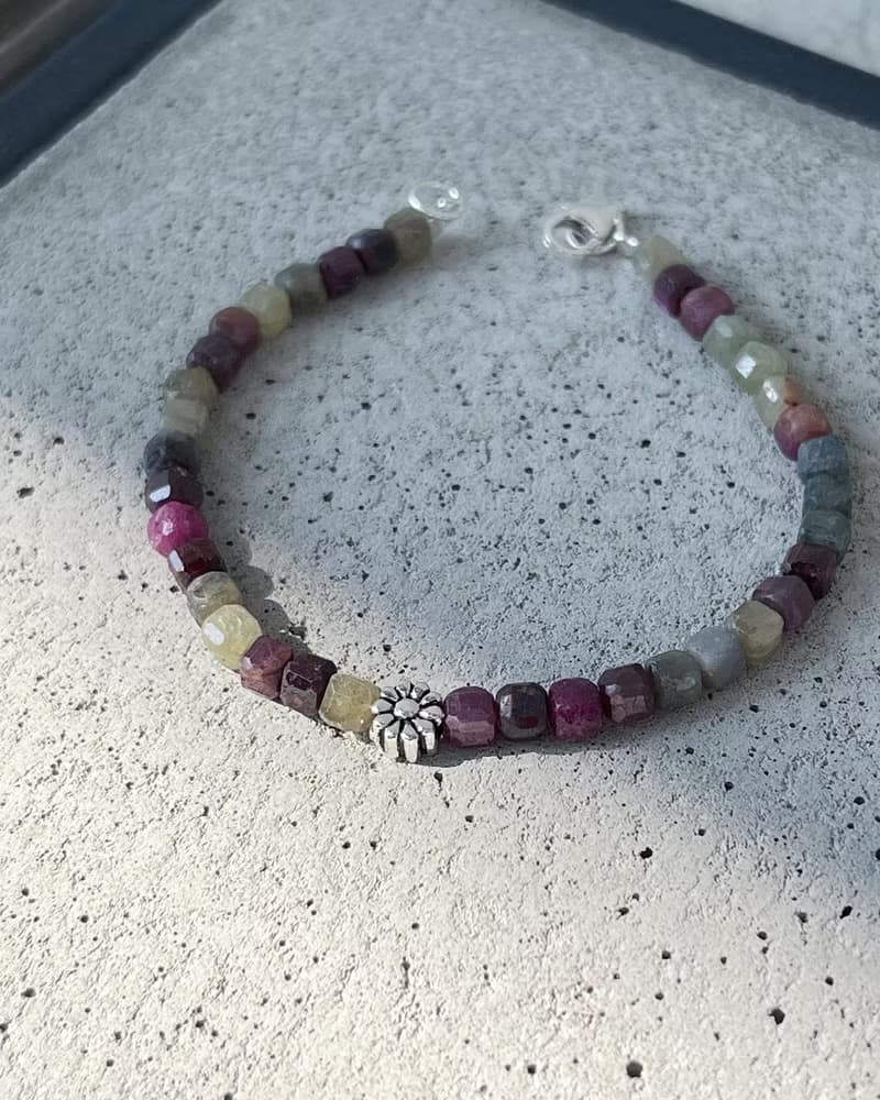 手鍊 原礦風格剛玉手鍊