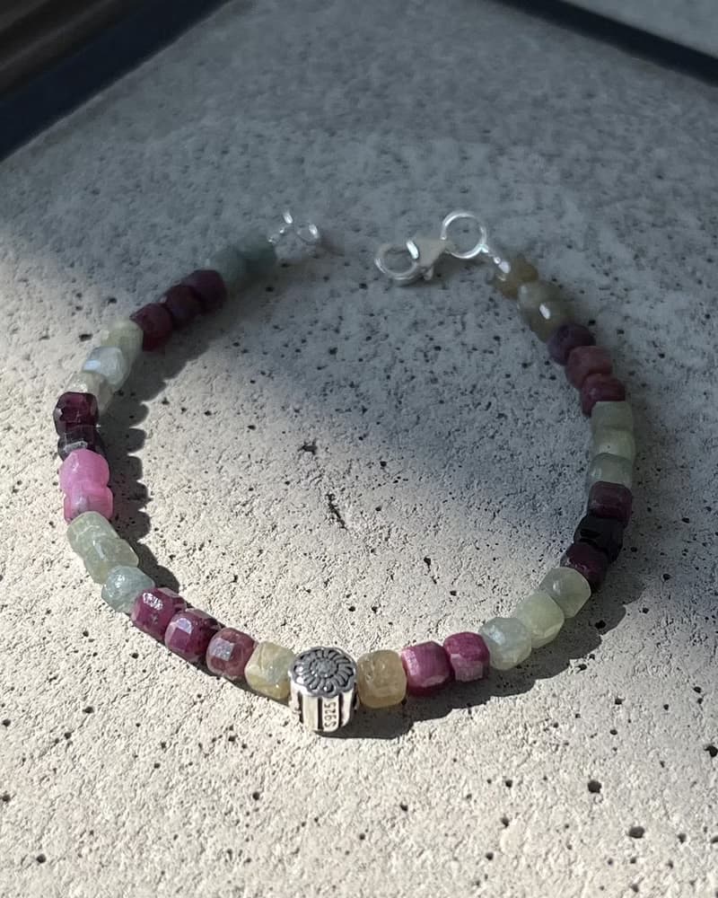 手鍊 原礦風格剛玉手鍊