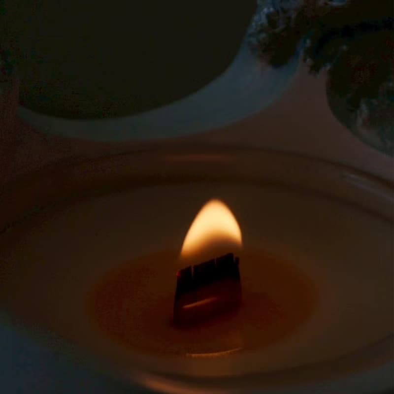 清雅花香調 | 海風捎來的花香信_浪濤造型香氛蠟燭【集朵雲CLOVA