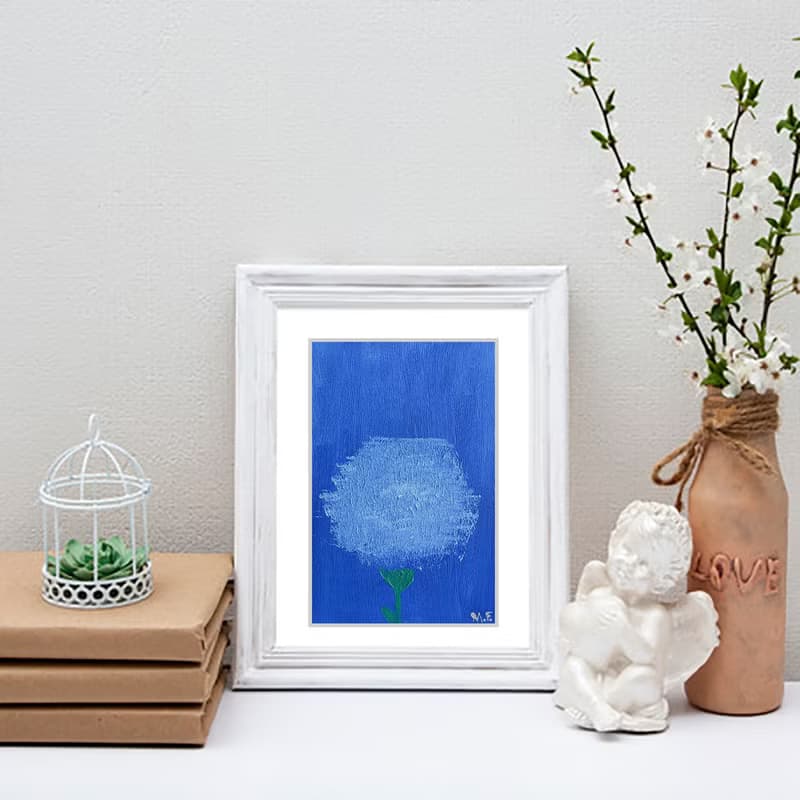 Poppy Painting Floral Original Artwork California Poppies Wall Art Bouquet Art