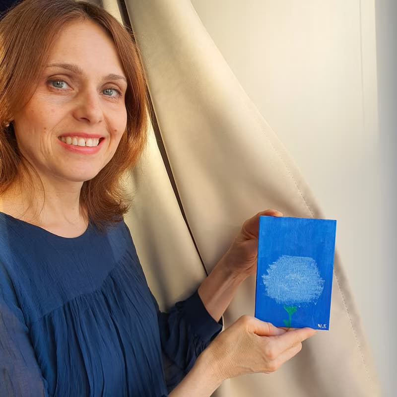 Poppy Painting Floral Original Artwork California Poppies Wall Art Bouquet Art